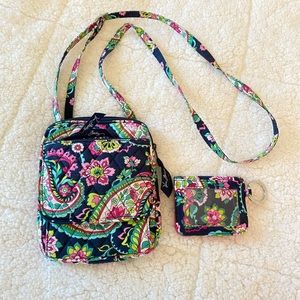 Vera Bradley Crossbody Bag and matching Wallet!